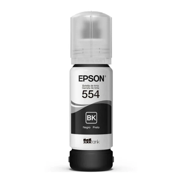 Epson T554 - Negro - original - recarga de tinta - para EcoTank L8160, L8180