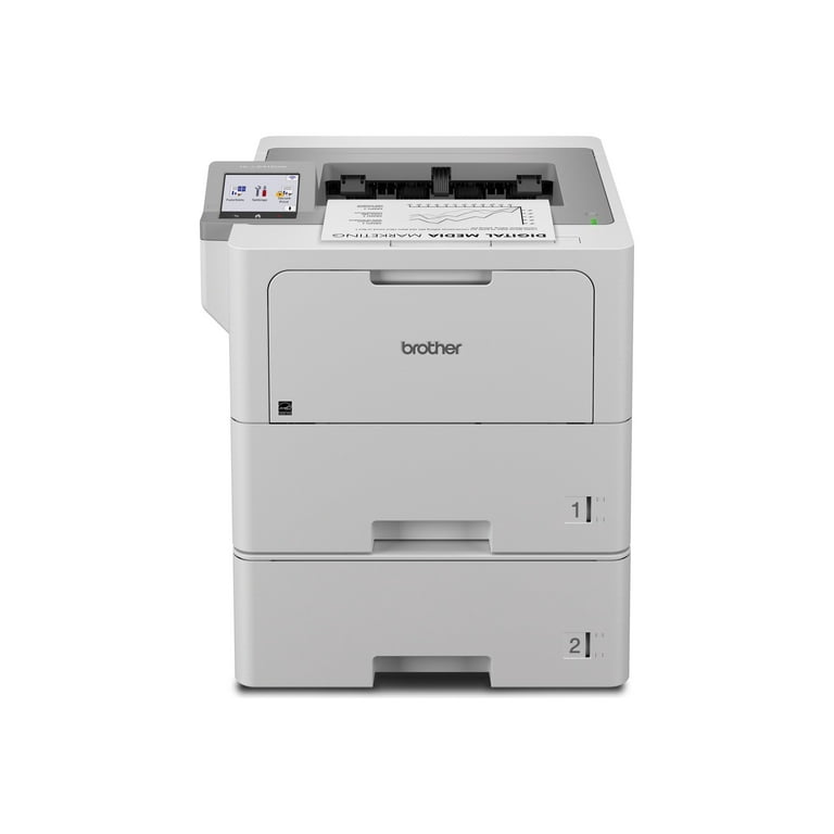 Brother HL-L6415DW - Impresora - B/N - a dos caras - laser - A4/Legal - 1200 x 1200 ppp - hasta 52 ppm - capacidad: 620 hojas - USB 2.0, Gigabit LAN, Wi-Fi(n), NFC