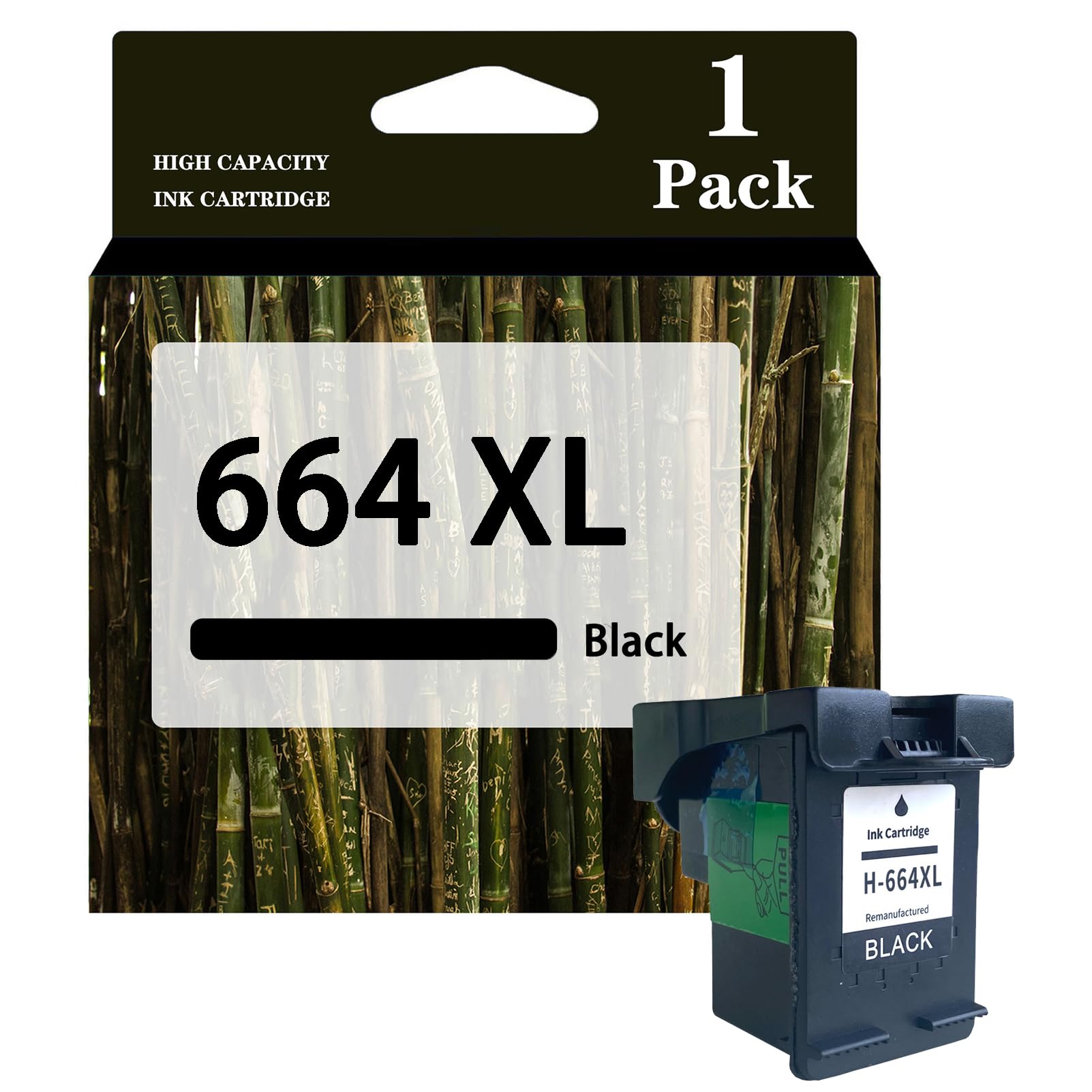 HP - Ink cartridge - Black - 664XL
