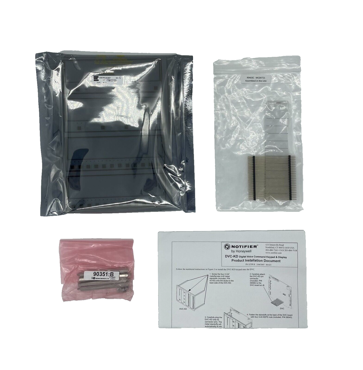 Notifier - DVC Command Keypad