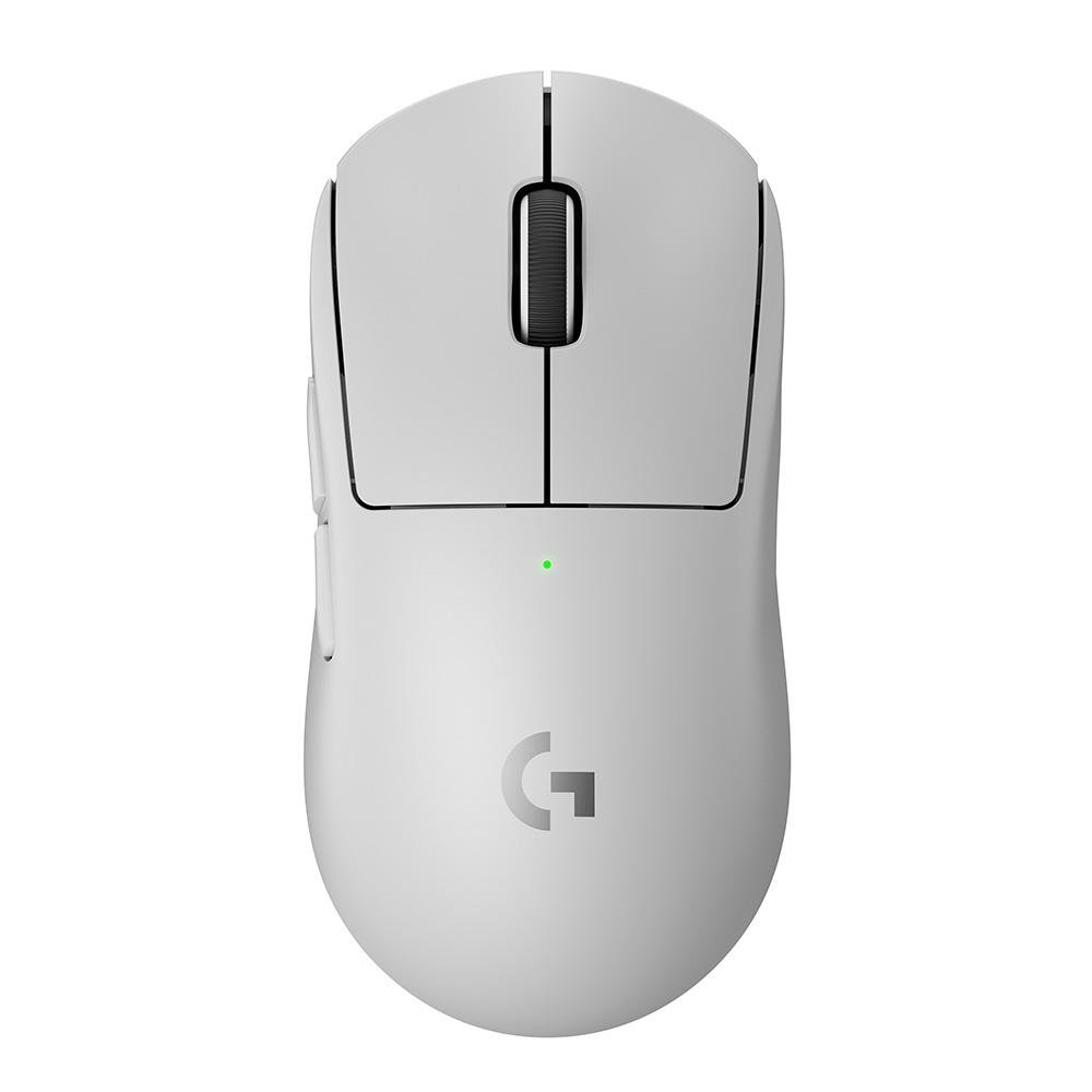 Logitech G PRO X SUPERLIGHT 2 - Ratón - gaming - óptico - 5 botones - inalámbrico - 2.4 GHz - receptor USB de Logitech LIGHTSPEED - blanco