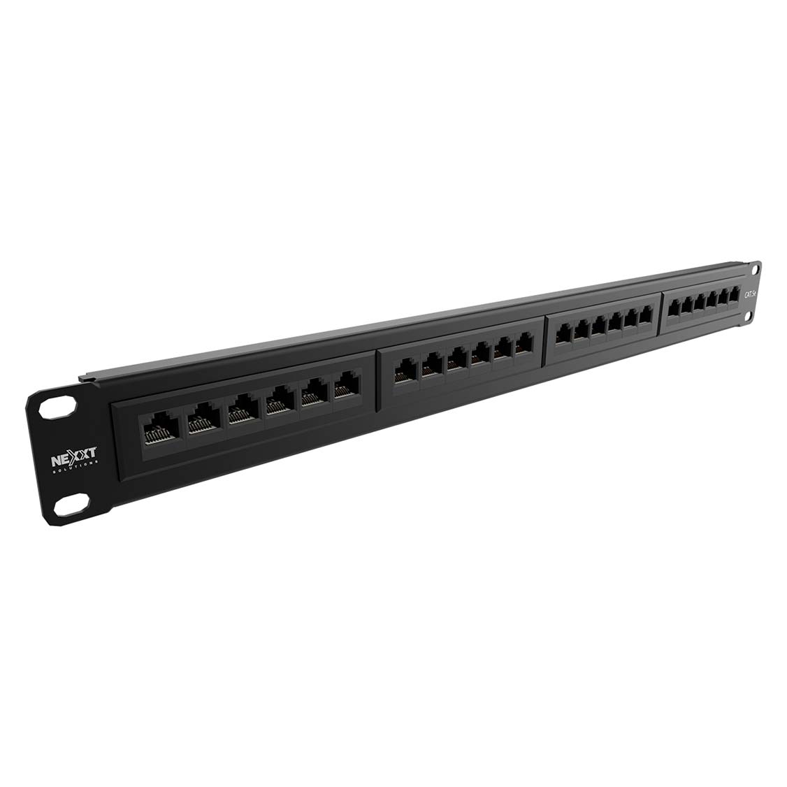 Nexxt - Tablero de conexiones - CAT 5e - 19" - 24 puertos