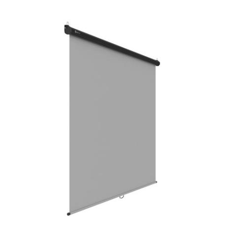 Vista 2 de Klip Xtreme KPS-303 - Pantalla de proyección - instalable en el techo, instalable en pared - 100" (254 cm) - 4:3 - Matte White - blanco