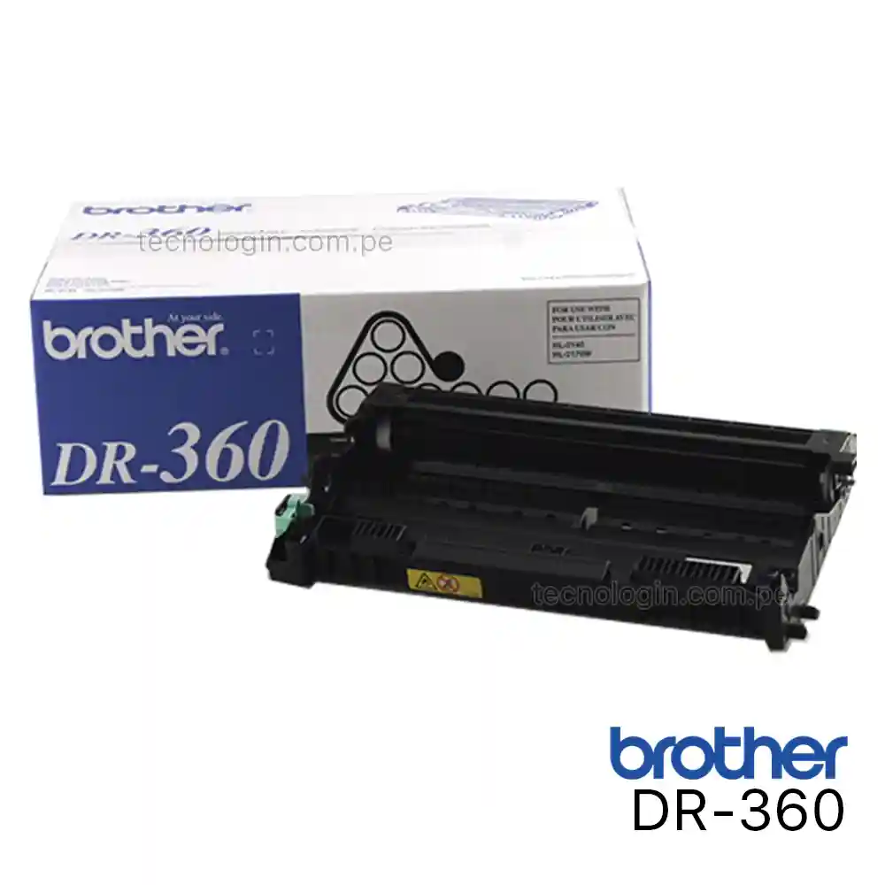 Brother TN360 - Alto rendimiento - negro - original - cartucho de tóner - para Brother DCP-7030, 7040, HL-2140, 2170, MFC-7340, 7345, 7440, 7840; Justio DCP-7040