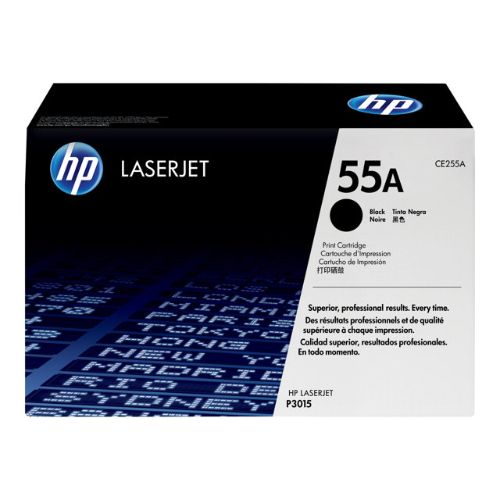 HP 55A - Negro - original - LaserJet - cartucho de tóner (CE255A) - para LaserJet Enterprise MFP M525; LaserJet Enterprise Flow MFP M525; LaserJet Managed MFP M525