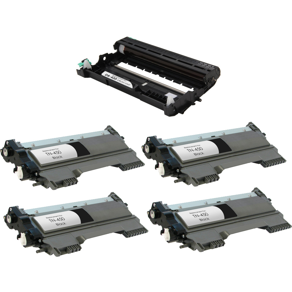 Brother DR420 - Original - kit de tambor - para Brother HL-2130, 2220, 2230, 2240, 2270, 2275, 2280, MFC-7360; IntelliFAX 2840, 2940