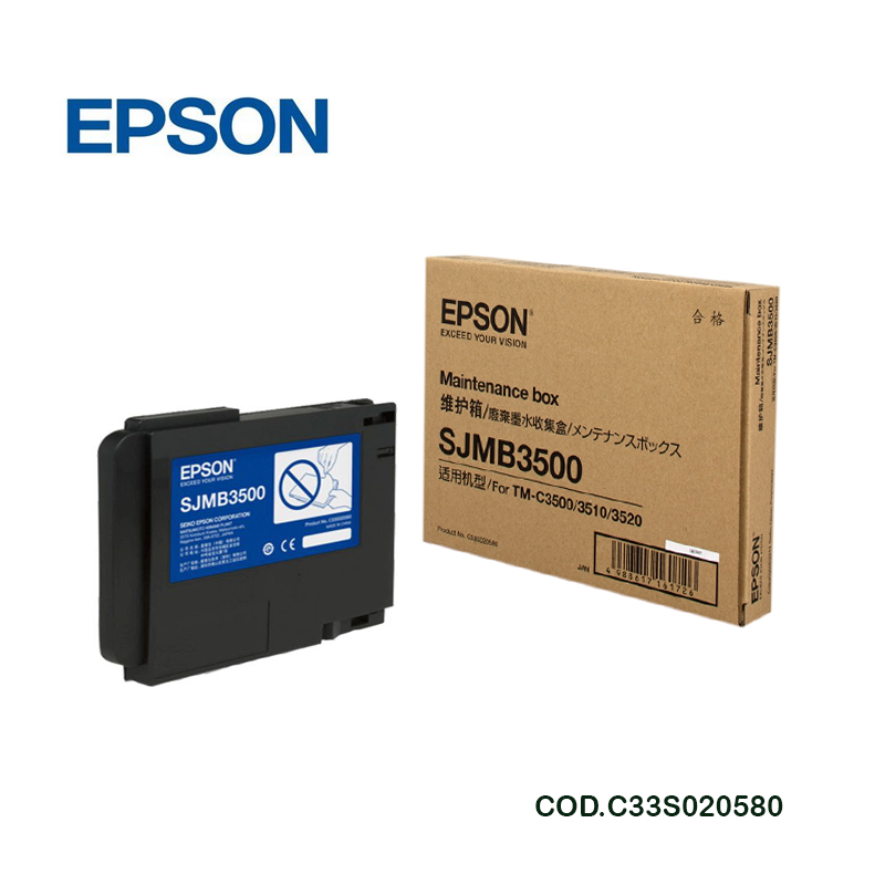 Epson Maintenance Box - Colector de tinta usada - para ColorWorks TM-C3500; TM C3500