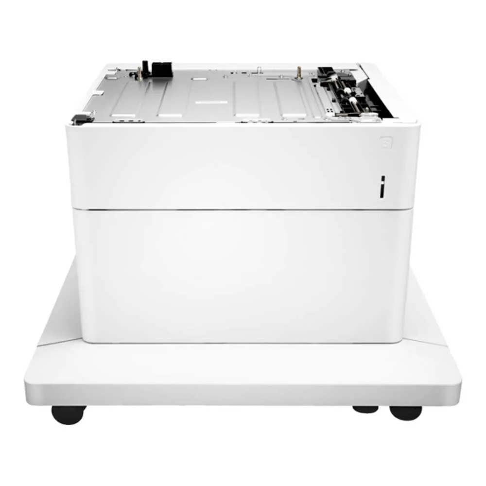 HP Paper Feeder and Stand - Base para impresora con alimentador de soportes - 2500 hojas en 3 bandeja(s) - para Color LaserJet Enterprise MFP M680; LaserJet Enterprise Flow MFP M680