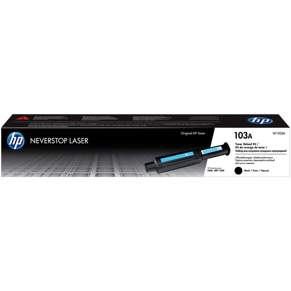 HP 103A Reload Kit - Negro - recarga de tóner - para Neverstop 1001; Neverstop Laser 1000, MFP 1200