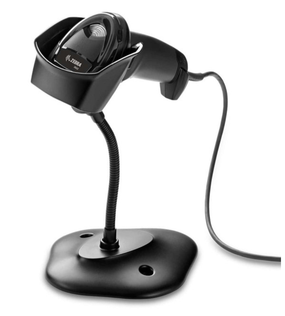  Zebra DS2208SR BLACK 2D USB CABLE KIT W/STAND ALAMBRICO 