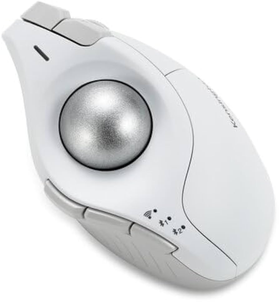 Kensington Pro Fit Ergo Vertical Wireless Mouse - Ratón vertical - ergonómico - diestro - 6 botones - inalámbrico - receptor inalámbrico USB - negro