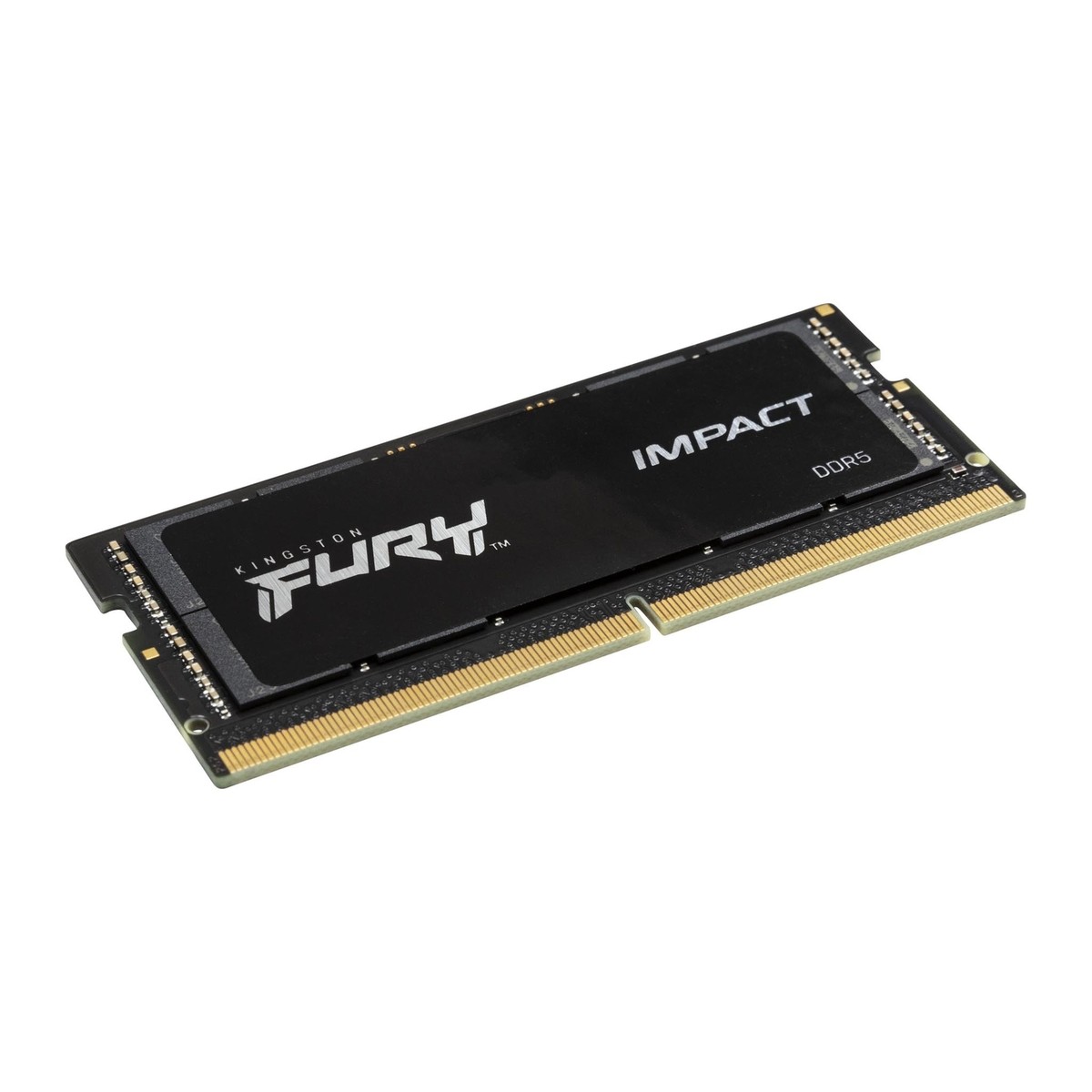 Kingston FURY Impact - DDR4 - módulo - 32 GB - SO-DIMM de 260 contactos - 3200 MT/s / PC4-25600 - CL20 - 1.2 V - sin búfer - no ECC - negro