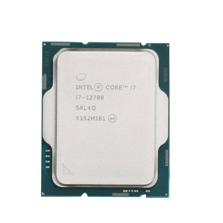 Vista 2 de Intel Core i7 12700 - 2.1 GHz - 12 núcleos - 20 hilos - 25 MB caché - LGA1700 Socket - Caja