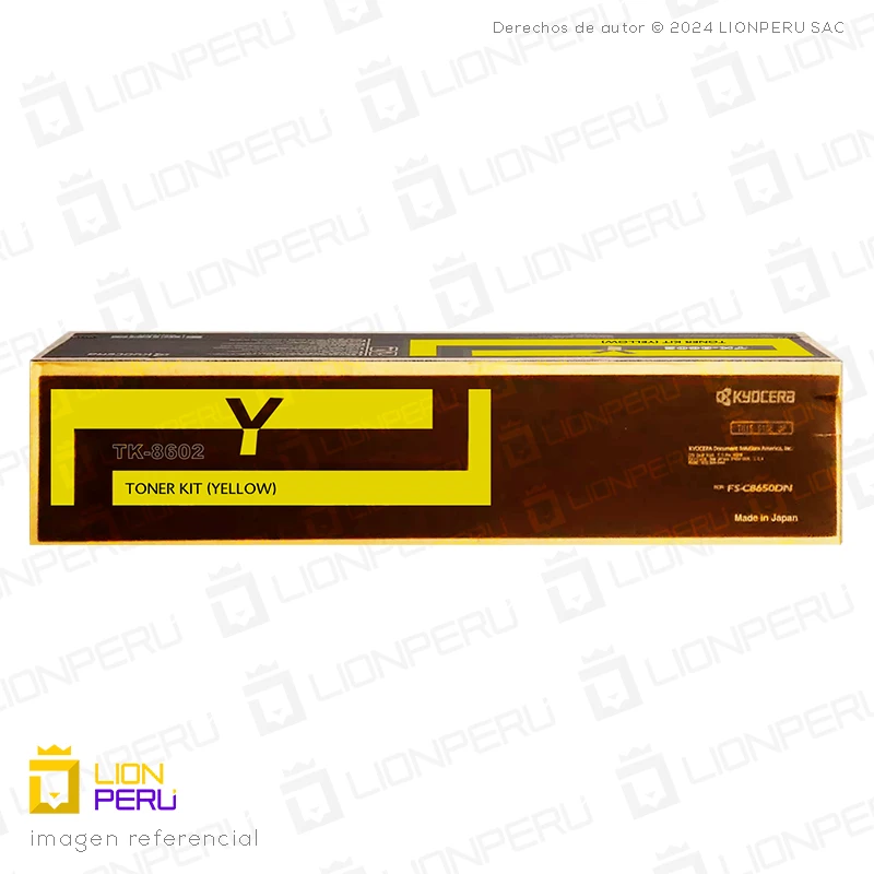 Kyocera TK 8517Y - Amarillo - original - cartucho de tóner - para TASKalfa 5052ci, 5053ci, 6052ci, 6053ci