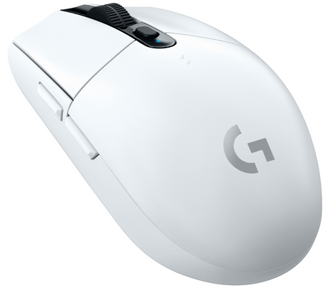 Vista 2 de Logitech G G305 - Ratón - óptico - 6 botones - inalámbrico - 2.4 GHz - receptor inalámbrico USB - blanco