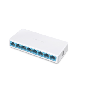Mercusys MS108 - Conmutador - sin gestionar - 8 x 10/100 - sobremesa