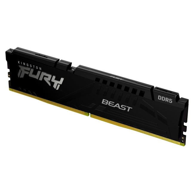 Kingston FURY Beast - DDR5 - módulo - 8 GB - DIMM de 288 contactos - 5600 MHz / PC5-44800 - CL40 - 1.25 V - sin búfer - on-die ECC