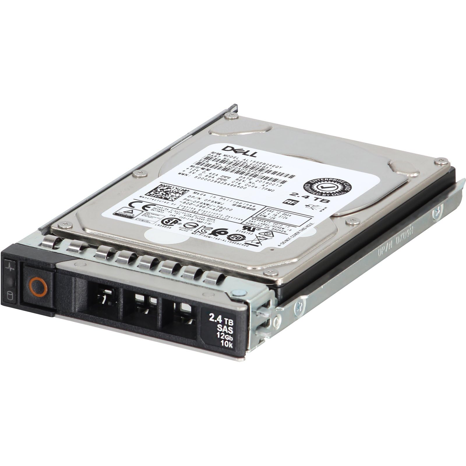 Dell - Kit del cliente - disco duro - 2 TB - hot-swap - 3.5" - SATA 6Gb/s - 7200 rpm - para PowerEdge R450, R550, R650, R650xs, R740xd, R750, R750xs, T150, T350 (3.5"), T550 (3.5")