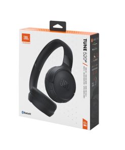 JBL TUNE 520BT - Auriculares con diadema con micro - en oreja - Bluetooth - inalámbrico - negro