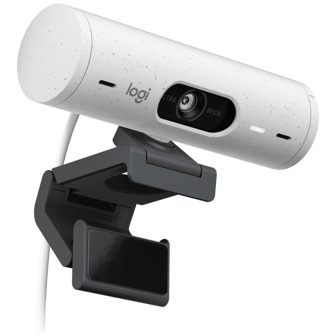 Logitech BRIO 500 - Webcam - color - 4 MP - 1920 x 1080 - 720p, 1080p - audio - USB-C