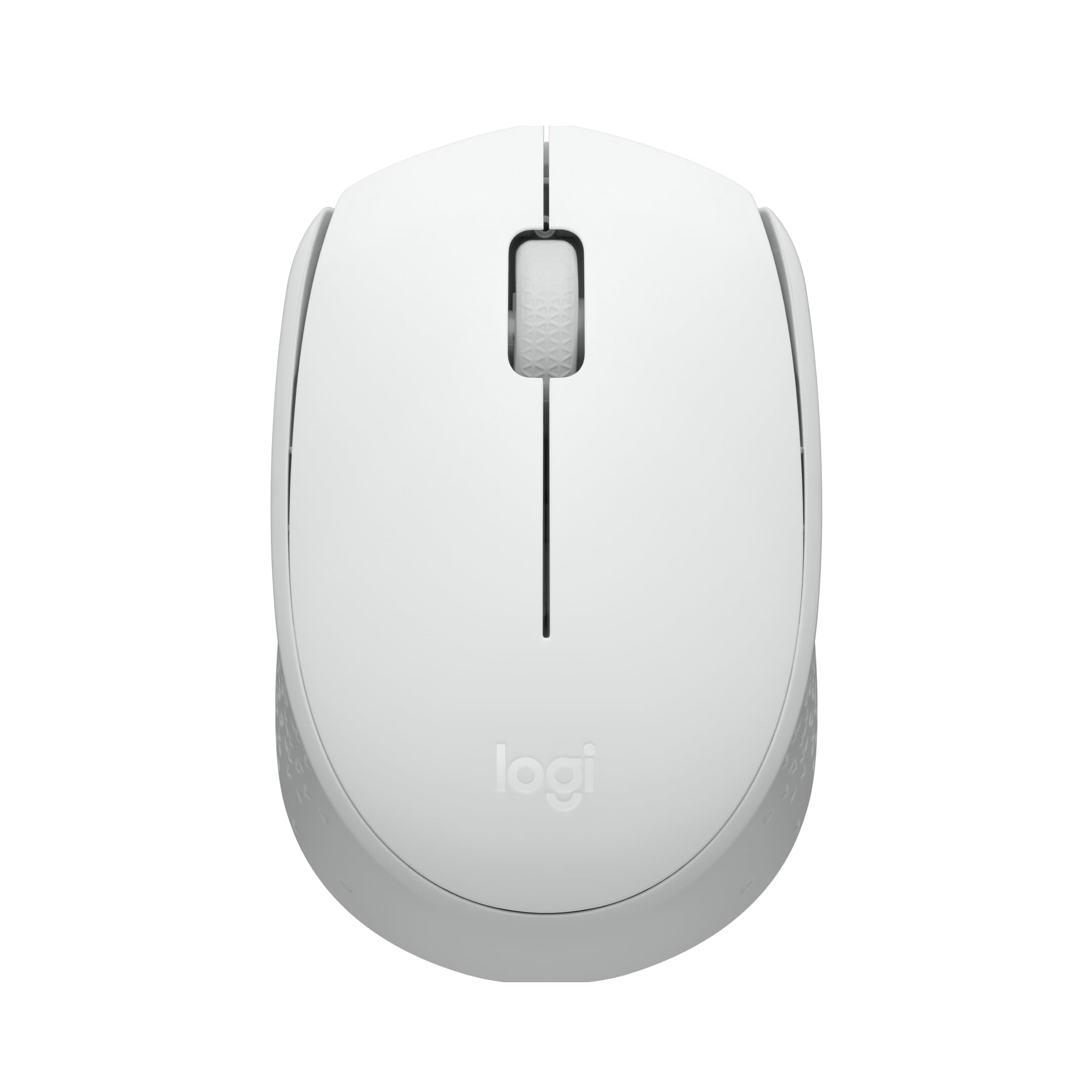 Logitech M170 Wireless Mouse, Ambidextrous, Off-white - Ratón - diestro y zurdo - óptico - 3 botones - inalámbrico - 2.4 GHz - receptor inalámbrico USB - blanco hueso