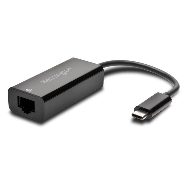 Kensington CA1100E USB-C to Ethernet Adapter - Adaptador de red - USB-C 3.1 - Gigabit Ethernet x 1