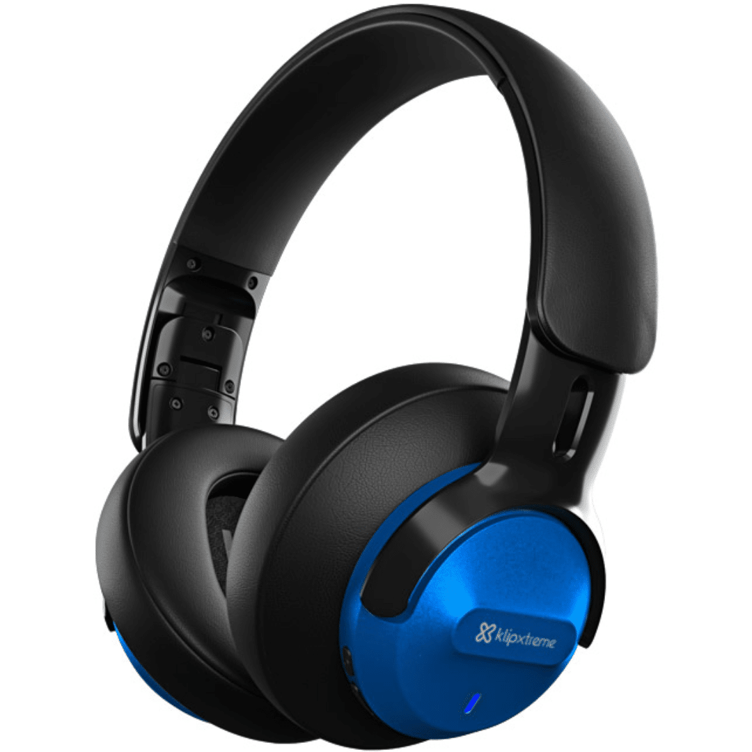 Klip Xtreme - KNH-750BL - Headphones - Para Home audio - Wireless - ANC - 44Hr - Blue