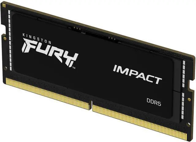 Kingston FURY Impact - DDR5 - módulo - 16 GB - SO DIMM de 262 contactos - 5600 MT/s / PC5-44800 - CL40 - 1.1 V - sin búfer - on-die ECC