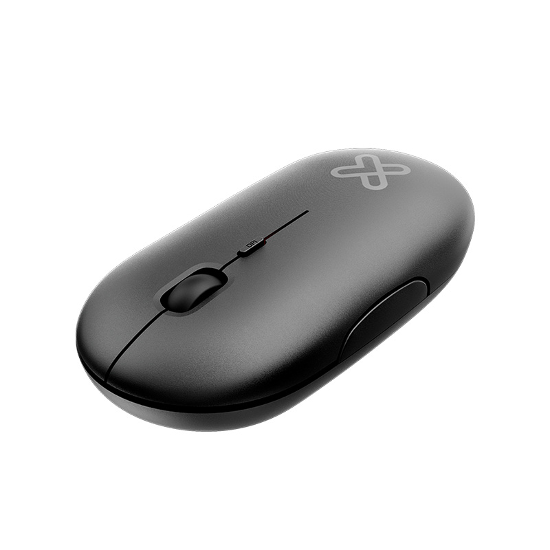 Klip Xtreme - Mouse - 2.4 GHz - Wireless - Black - Slim