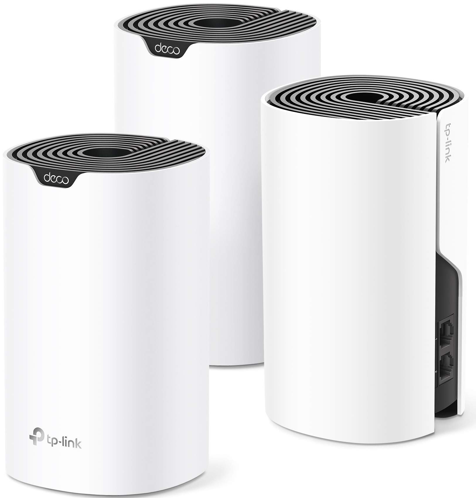 TP-LINK DECO M4 - Sistema Wi-Fi - (enrutador) - hasta 2800 pies cuadrados - malla 1GbE - Wi-Fi 5 - Doble banda