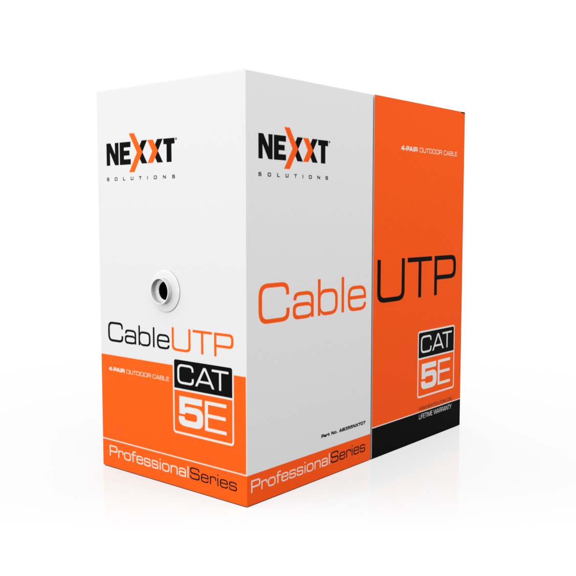 Nexxt Solutions Infrastructure - Bulk cable - UTP - 305 m RJ-45 - Blue - Enterprise Cat6 LSZH - 23AWG 
