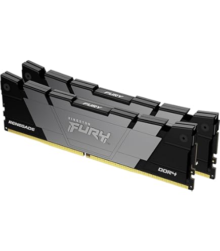 Kingston FURY Renegade RGB - DDR4 - módulo - 32 GB: 1 x 32 GB - DIMM de 288 contactos - 3600 MT/s / PC4-28800 - CL18 - 1.2 V - sin búfer - no ECC - negro