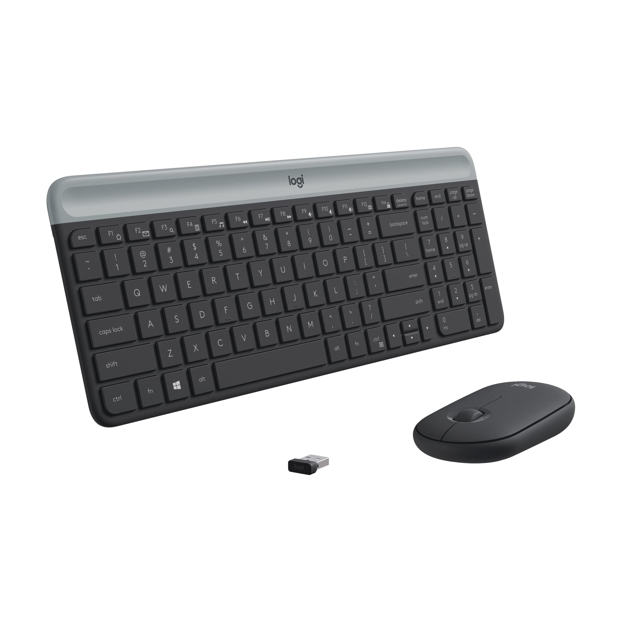 Logitech - Keyboard - Wireless - Graphite