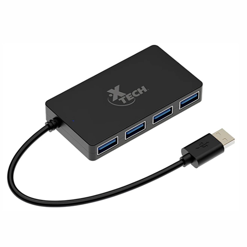 Xtech - Hub - 4 puertos - USB 3.0 XTC-391