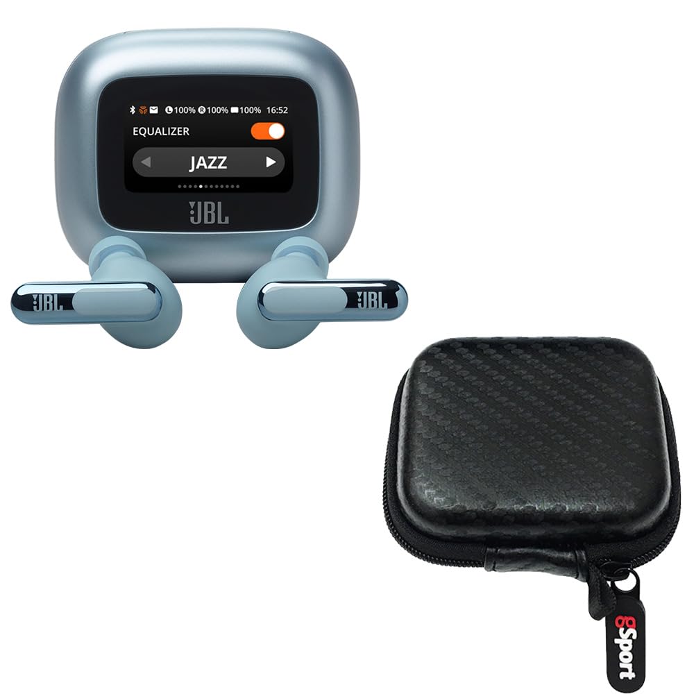 JBL LIVE Beam 3 - Auriculares inalámbricos con micro - en oreja - Bluetooth - cancelación de sonido activo - plata