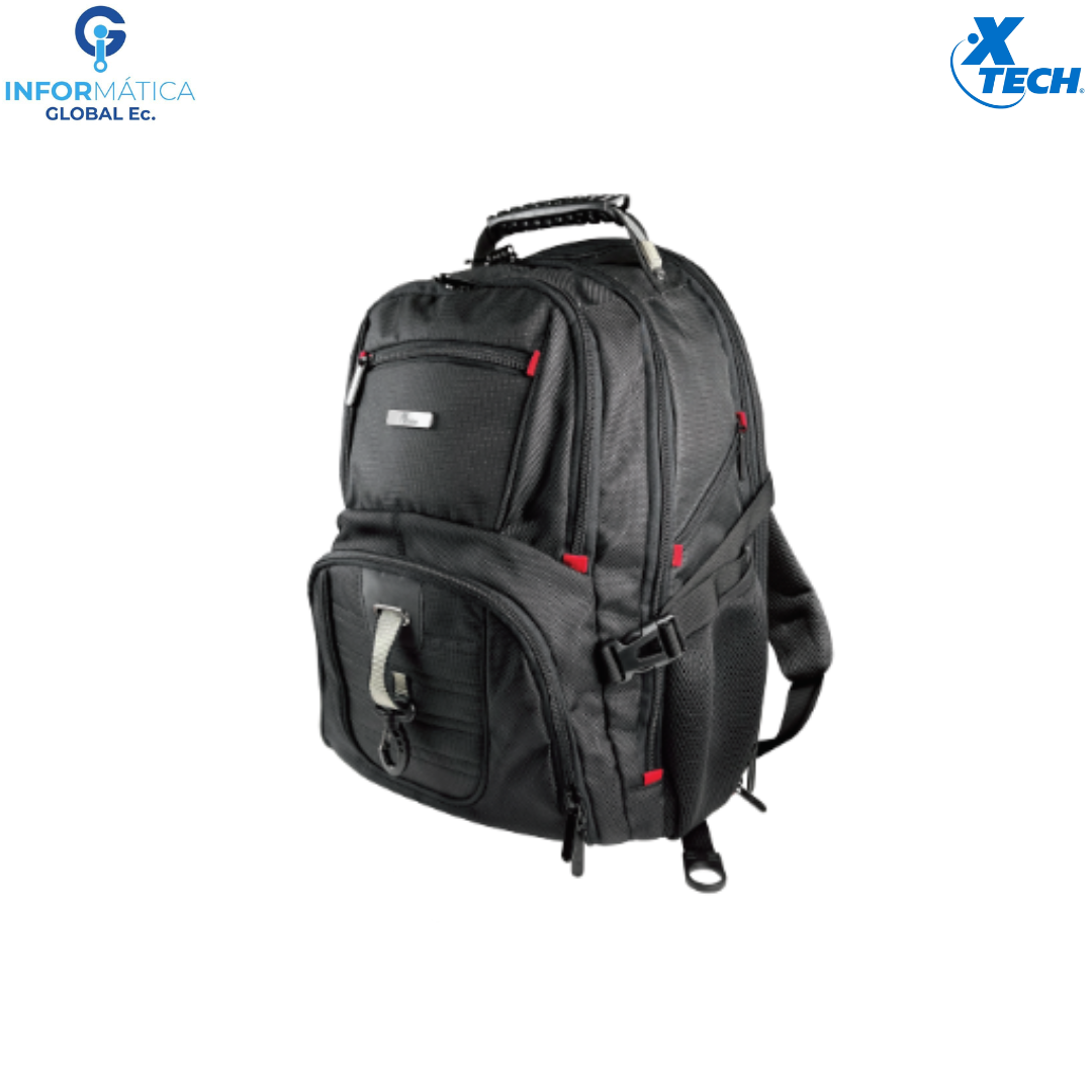 Xtech - Notebook carrying backpack - 17" - Black - Gaming Battlestash  XTB-508