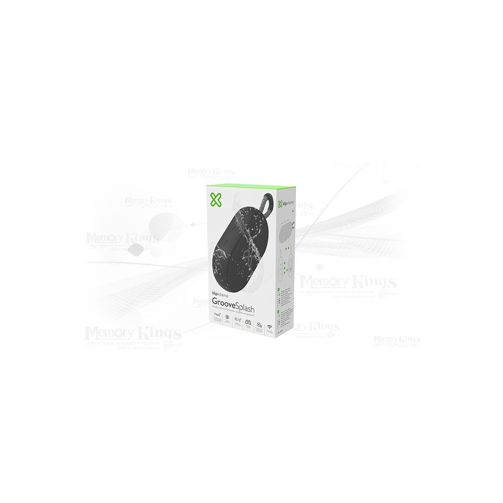 Klip Xtreme KBS-030BK - Speaker - Black - TWS - 12Hrs -IPX7