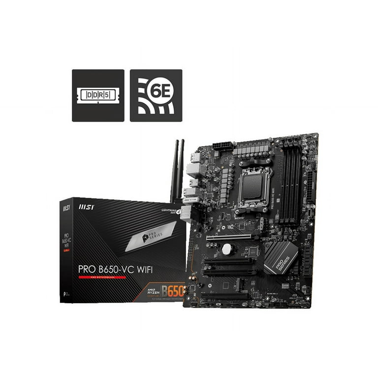 MSI - Motherboard - Pro H610M-G WiFi DDR5 Bulk