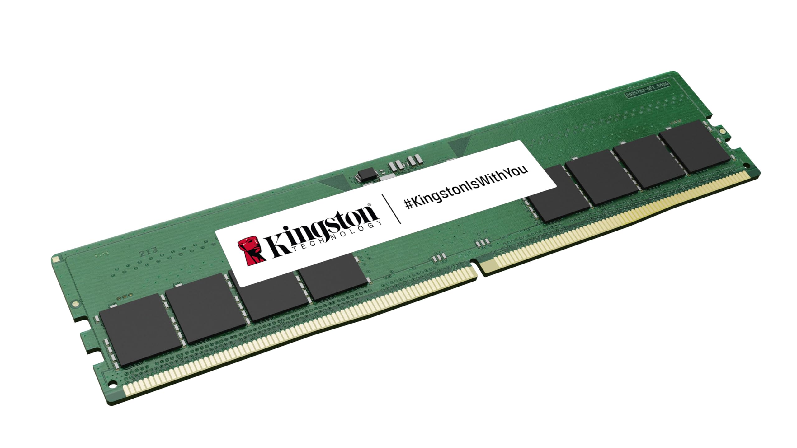 Kingston - DDR5 SDRAM - 5600 MHz - Unbuffered - Non-ECC - 16GB DDR5 5600MT/s Module