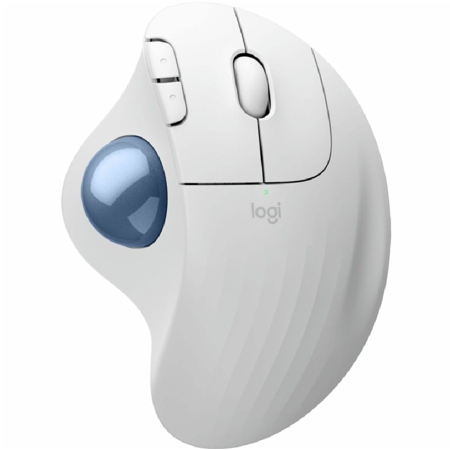 Logitech Ergo M575S Series - Mouse - Graphite+Blue Ball Bt