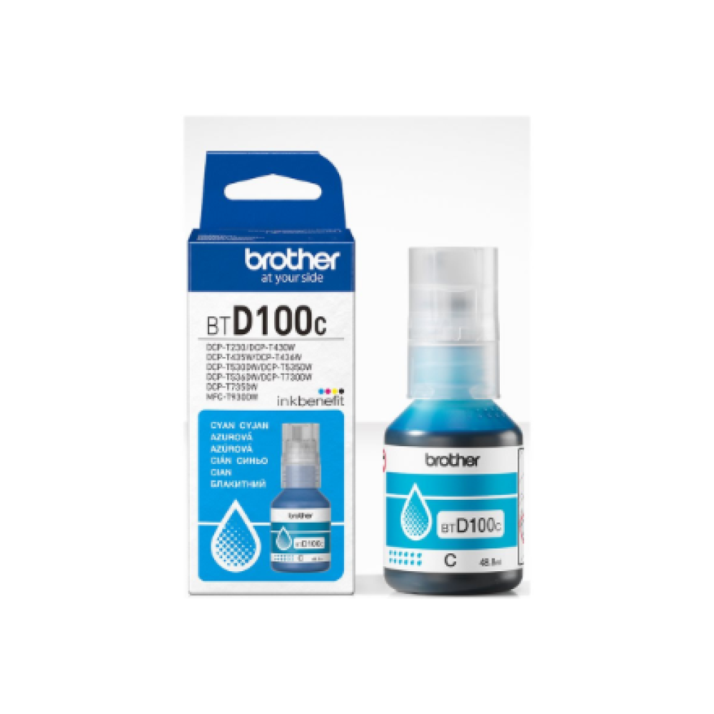 Brother - BTD100C - Ink Bottle - Cyan