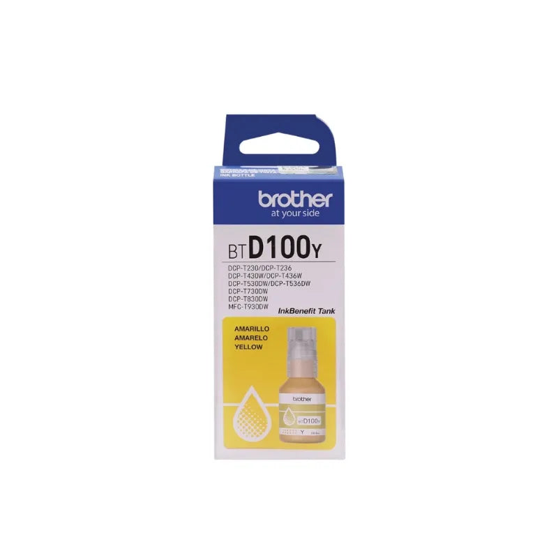 Brother - BTD100Y - Ink Bottle - Yellow