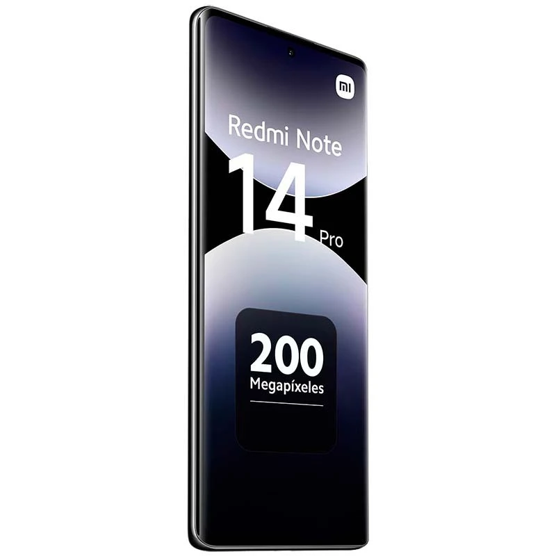 Xiaomi Redmi Note 14 Pro - Teléfono inteligente - 5G - Android - 8 GB - 256 GB - Negro medianoche