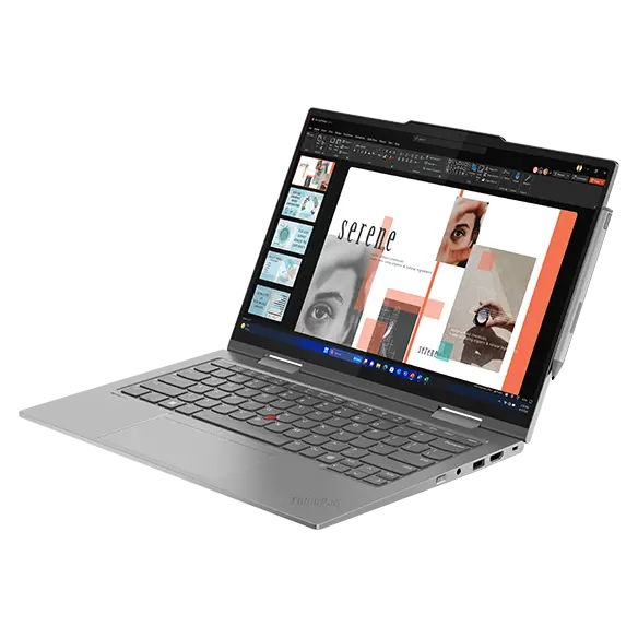 Lenovo ThinkPad X1 2 in 1 Gen 9 - Notebook - 14" - 1920 x 1200 LCD - Touchscreen - Intel Core Ultra 7 155U - 32 GB - DDR5 SDRAM - 1 TB SSD - Intel HD Graphics - Windows 11 Pro - Black - Spanish - 3-year warranty