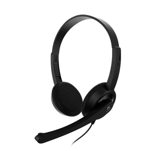 Xtech - XTH-241 - Headphones with microphone - Para Conference / Para Computer - Wired - USB/ In line control