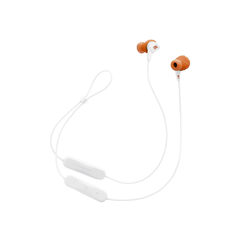 JBL - Headphones - Endurance Run 3 White