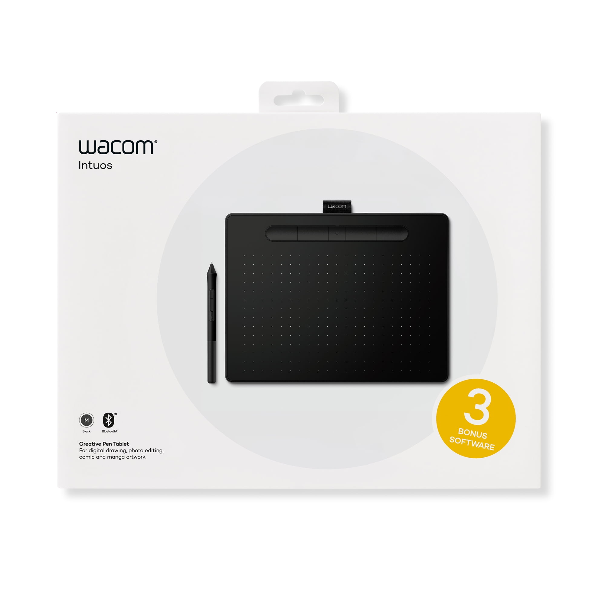 Wacom - Writing tablet - Wireless - Bluetooth - Intuos Pro Medium 2025