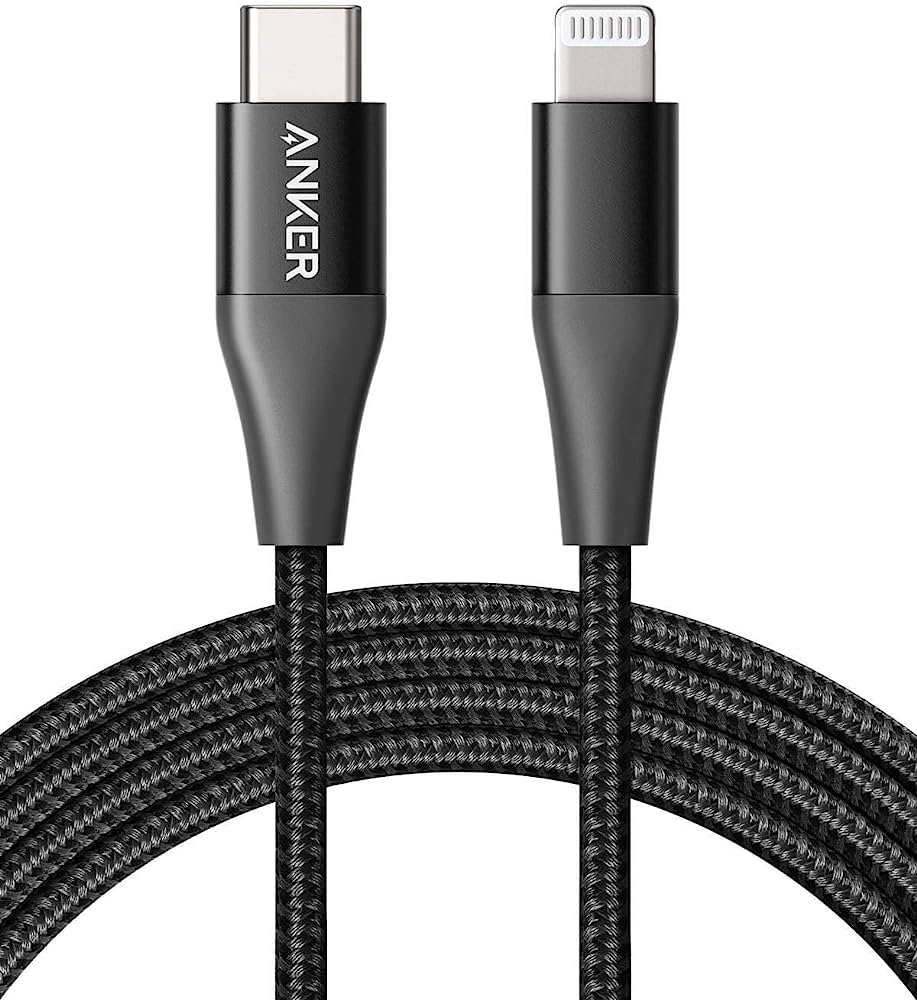 Anker - Charge/Sync cable - 322 USB-C to USB-C Cable (3ft