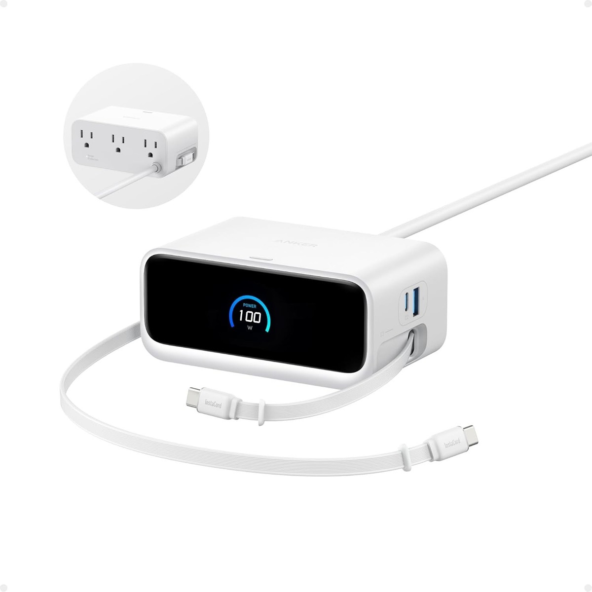Anker - Charge/Sync cable - Nano Charger (45W) - White