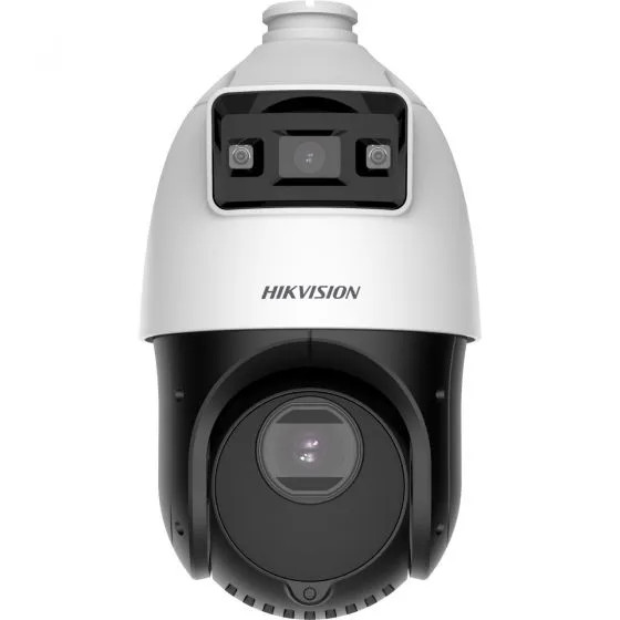 Hikvision - Surveillance camera - Indoor / Outdoor - TandemVu 4MP+4MP 4X POE PTZ 2.
